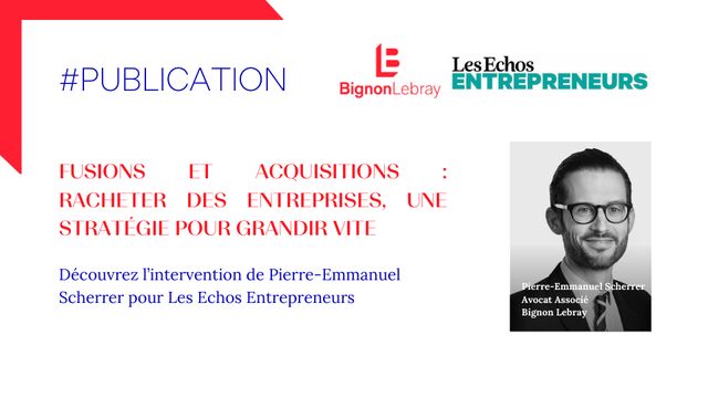 Opération de build-up - Avis d'exert - Pierre-Emmanuel Scherrer