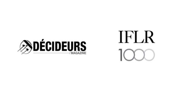 Bignon Lebray à nouveau classé par ILFR 1000 et Décideurs Magazine