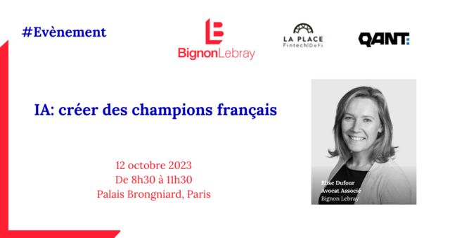 IA : créer des champions français - Le jeudi 12 octobre 2023