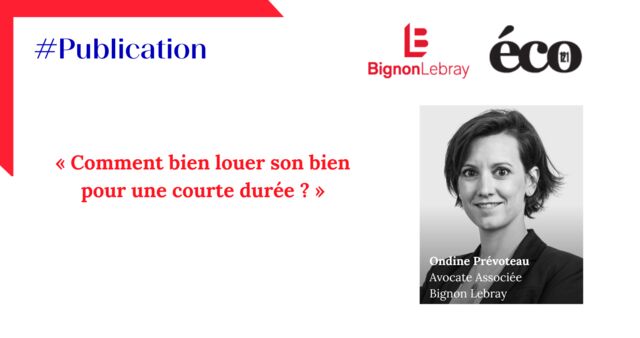 Eco 121 « Comment bien louer son bien pour une courte durée ? » par Ondine Prévoteau