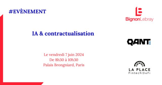  L'IA & Contractualisation - Le vendredi 7 juin 2024