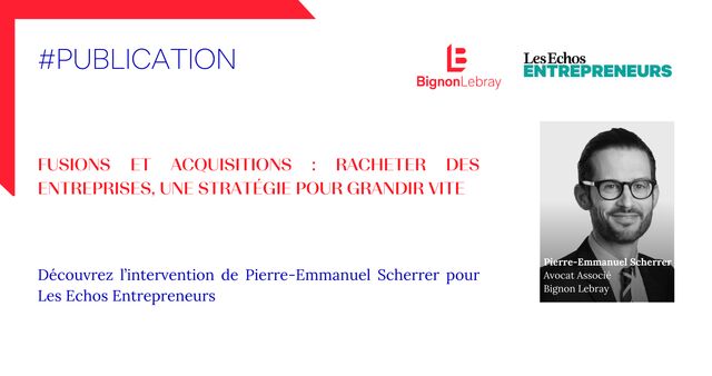 Opération de build-up - Avis d'exert - Pierre-Emmanuel Scherrer