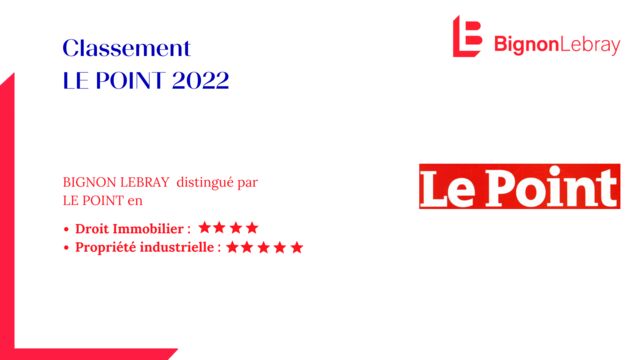 Bignon Lebray reconnu parmi les meilleurs cabinets d’avocats dans le classement 2022 Le Point