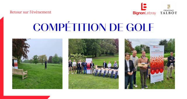 Compétition de golf BonBriSart - Bignon Lebray & Château Talbot