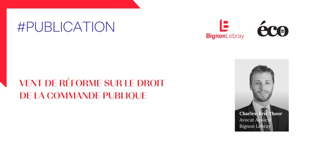Vent de réforme, sur le droit de la commande publique