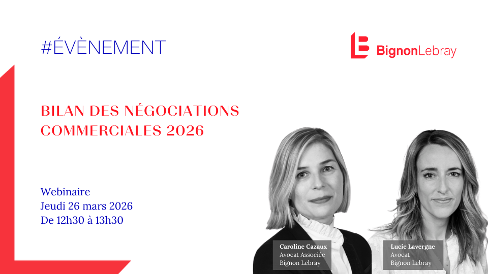 Webinaire - Bilan des négociations commerciales 2026