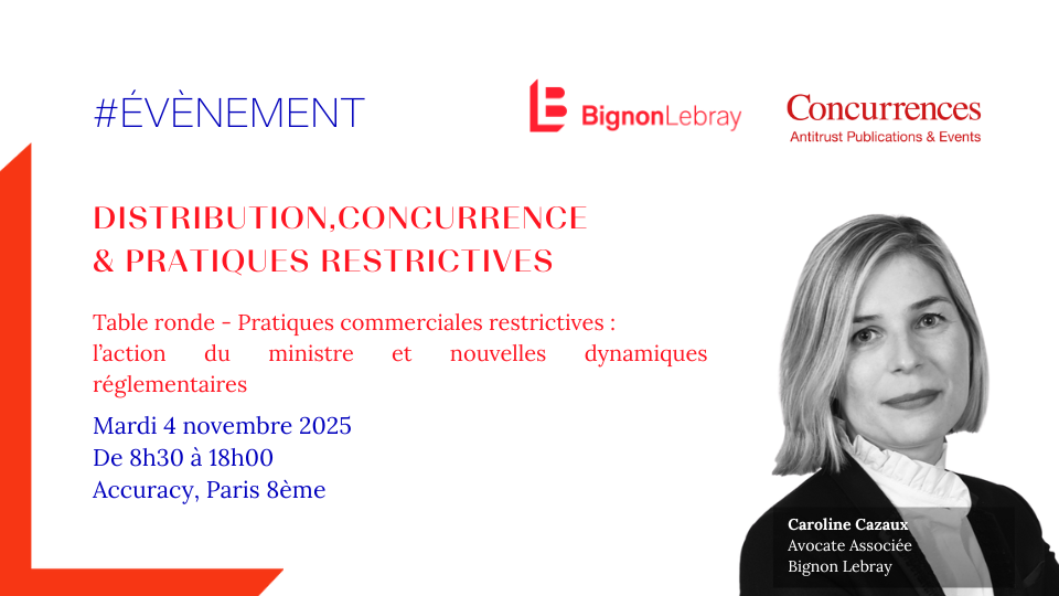 Distribution, Concurrence & Pratiques Restrictives