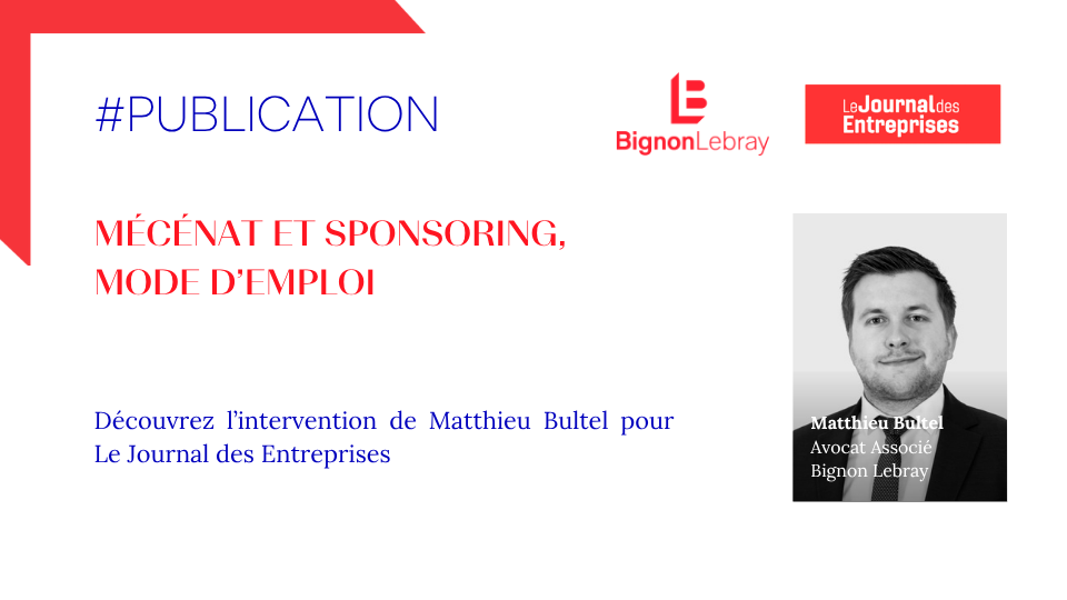 Mécénat et sponsoring, mode d'emploi